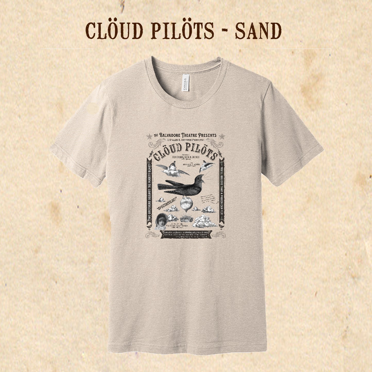 Clöud Pilöts T-Shirt SAND