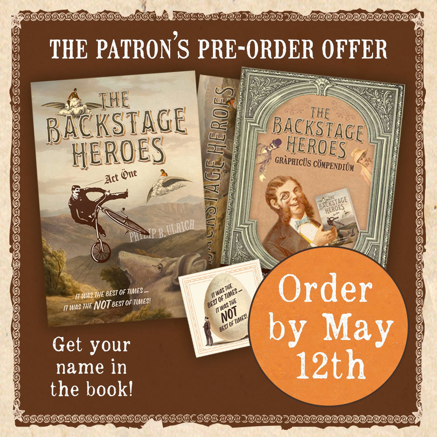 The Backstage Heroes Book (Pre-Order)